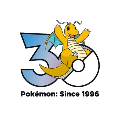 Dragonite Pokémon 30 logo