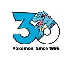 Totodile Pokémon 30 logo
