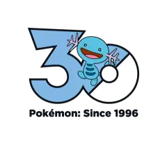 Wooper Pokémon 30 logo