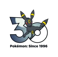 Umbreon Pokémon 30 logo