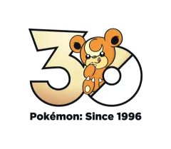 Teddiursa Pokémon 30 logo