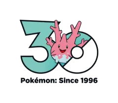 Corsola Pokémon 30 logo