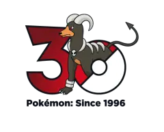 Houndoom Pokémon 30 logo