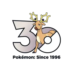 Stantler Pokémon 30 logo