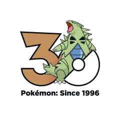 Tyranitar Pokémon 30 logo