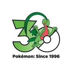 Grovyle Pokémon 30 logo