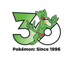 Sceptile Pokémon 30 logo