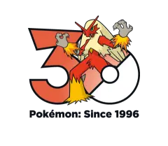 Blaziken Pokémon 30 logo