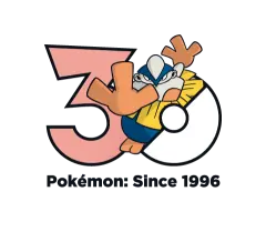 Hariyama Pokémon 30 logo