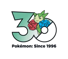 Roselia Pokémon 30 logo
