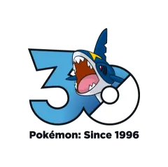 Sharpedo Pokémon 30 logo