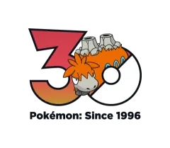 Camerupt Pokémon 30 logo