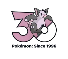 Grumpig Pokémon 30 logo