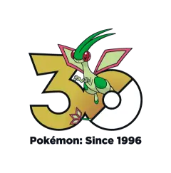 Flygon Pokémon 30 logo
