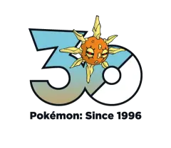 Solrock Pokémon 30 logo