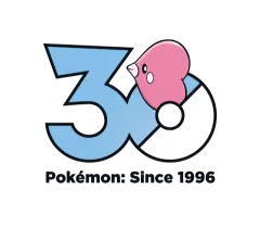 Luvdisc Pokémon 30 logo