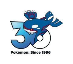 Kyogre Pokémon 30 logo
