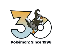 Staravia Pokémon 30 logo