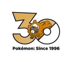 Bidoof Pokémon 30 logo