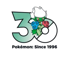 Roserade Pokémon 30 logo