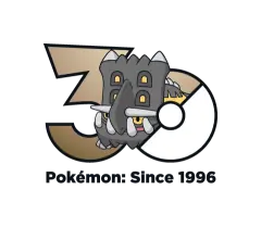 Bastiodon Pokémon 30 logo