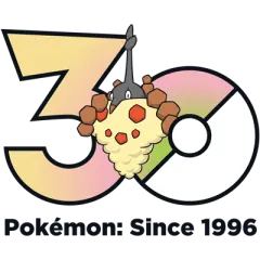 Wormadam Sandy Cloak Pokémon 30 logo