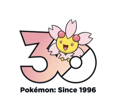 Cherrim Sunshine Form Pokémon 30 logo