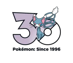 Glameow Pokémon 30 logo