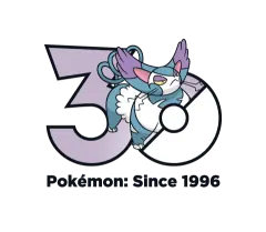 Purugly Pokémon 30 logo