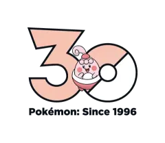 Happiny Pokémon 30 logo