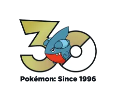 Gible Pokémon 30 logo