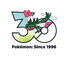 Yanmega Pokémon 30 logo