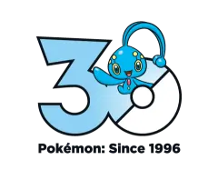 Manaphy Pokémon 30 logo