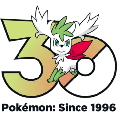 Shaymin Sky Forme Pokémon 30 logo