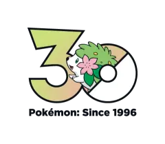 Shaymin Land Forme Pokémon 30 logo