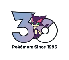 Purrloin Pokémon 30 logo