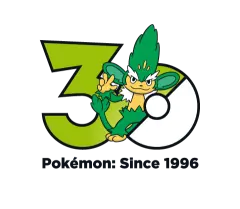 Simisage Pokémon 30 logo