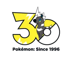 Blitzle Pokémon 30 logo
