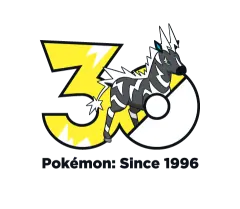 Zebstrika Pokémon 30 logo