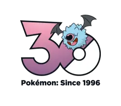 Woobat Pokémon 30 logo