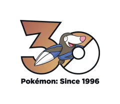 Drilbur Pokémon 30 logo