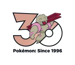 Gurdurr Pokémon 30 logo