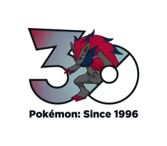 Zoroark Pokémon 30 logo
