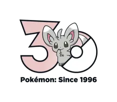 Minccino Pokémon 30 logo