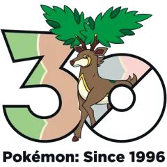 Sawsbuck Summer Form Pokémon 30 logo