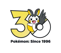 Emolga Pokémon 30 logo