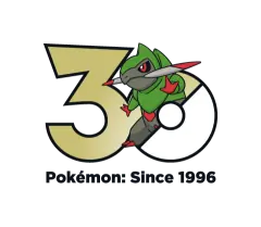 Fraxure Pokémon 30 logo
