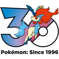 Keldeo Resolute Form Pokémon 30 logo