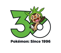 Chespin Pokémon 30 logo