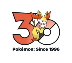 Braixen Pokémon 30 logo